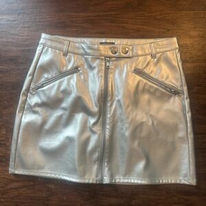 Wild fable silver Women's Skirt